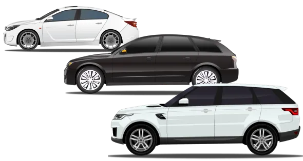 Express, Express SUV, and Express Plus vehicles