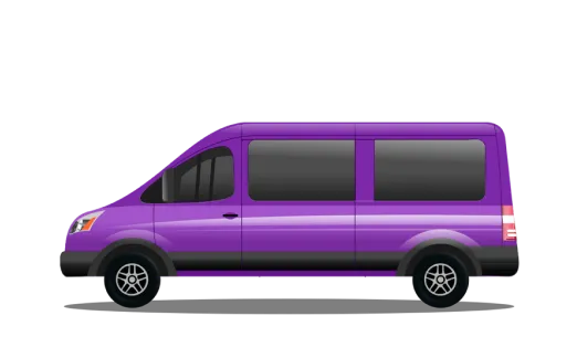 Private van for groups and family trips